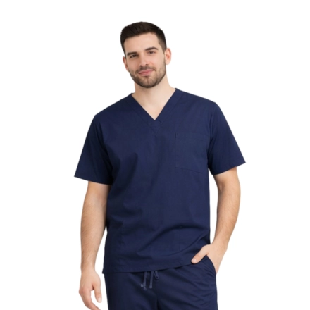 Bluza chirurgiczna męska granatowa roz. M
